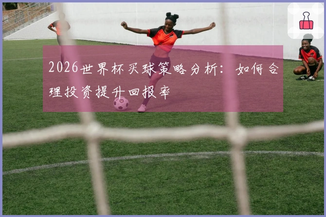 2026世界杯买球策略分析：如何合理投资提升回报率